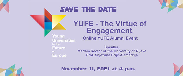 The Virtue of Engagement – The first Online YUFE Alumni event